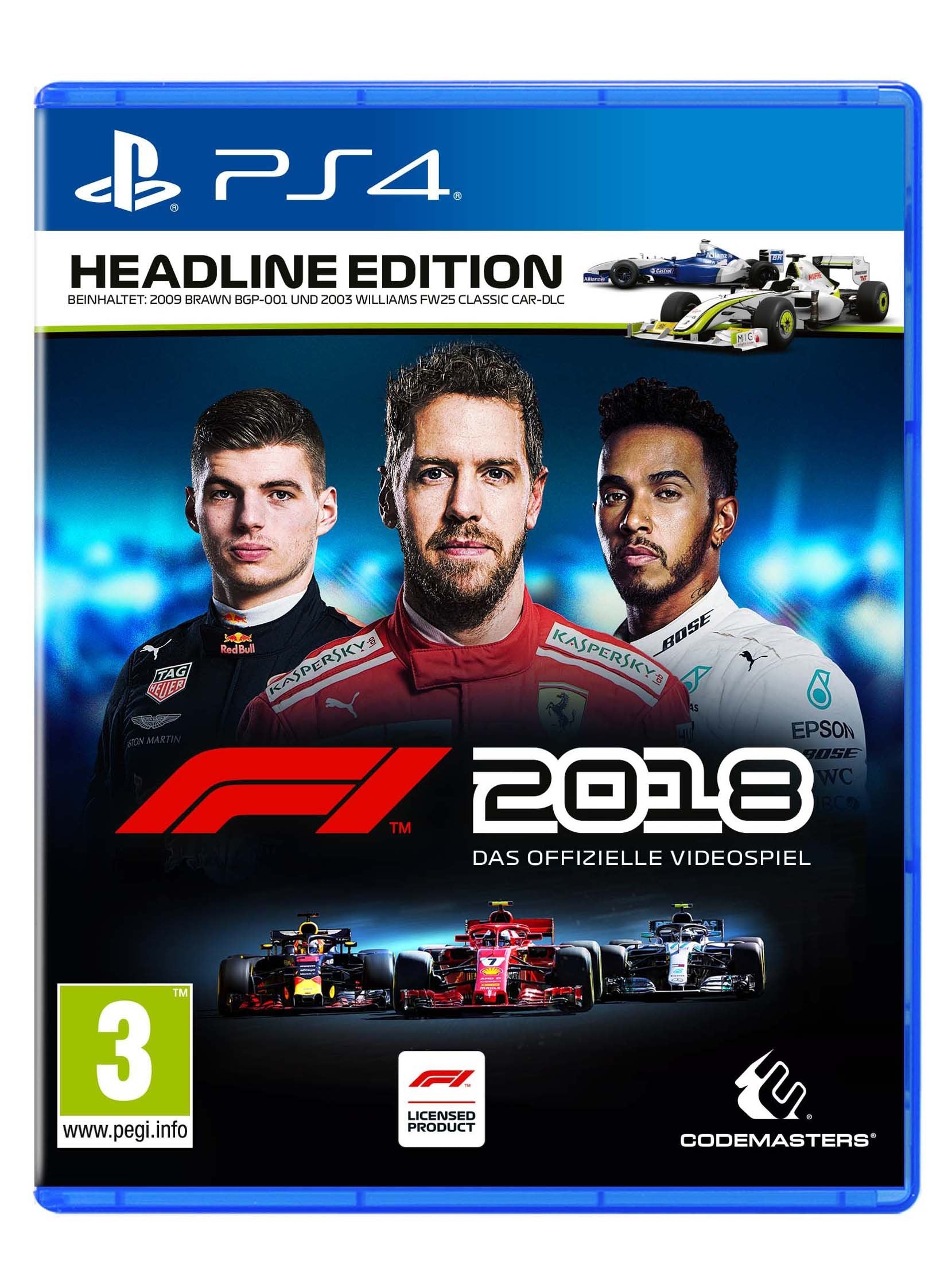 F1 2018 Headline Edition PlayStation 4