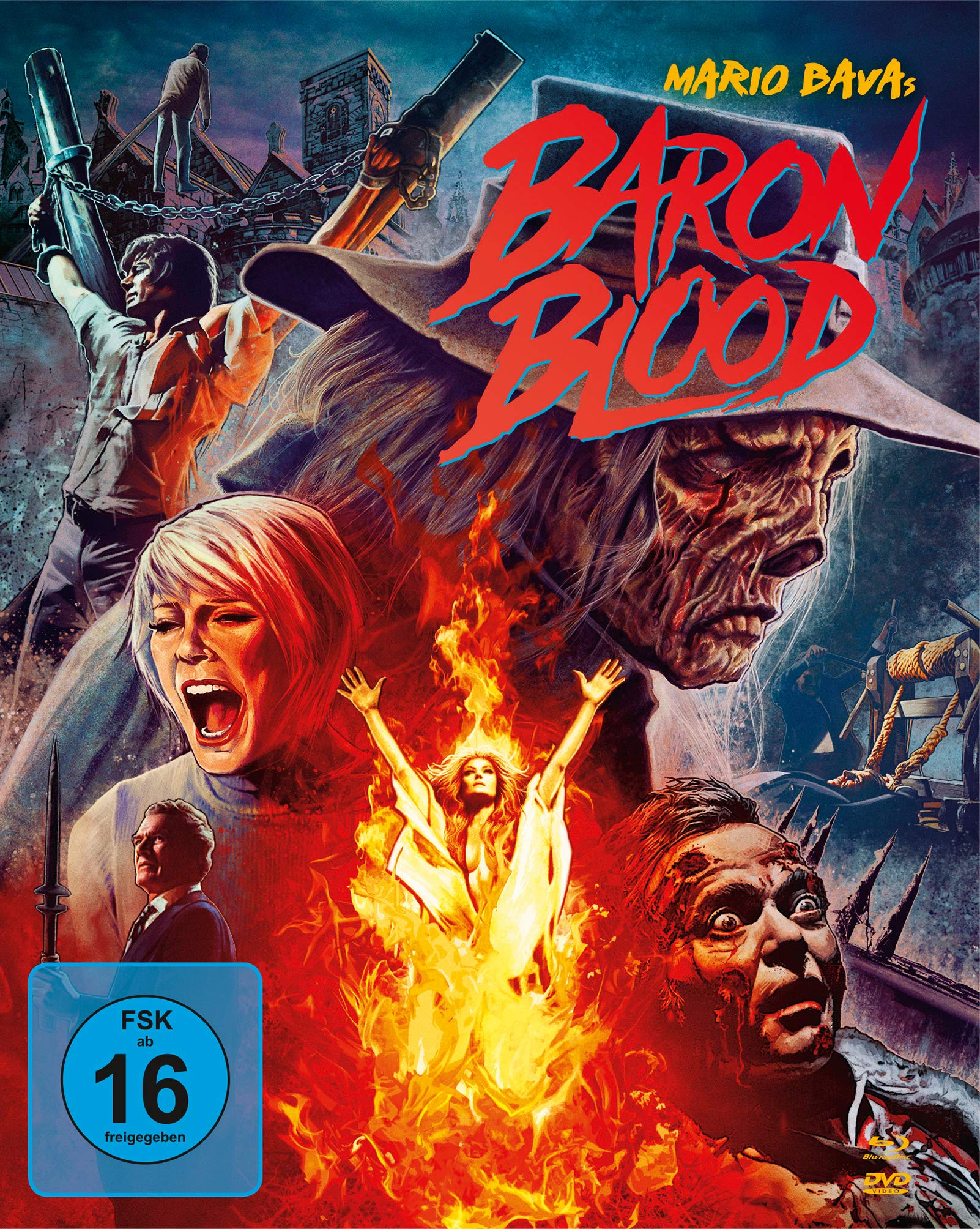 Baron Blood - Mario Bava-Collection - Mediabook/Limited Collector's Edition (+ DVD) (+ Bonus-DVD) Movies
