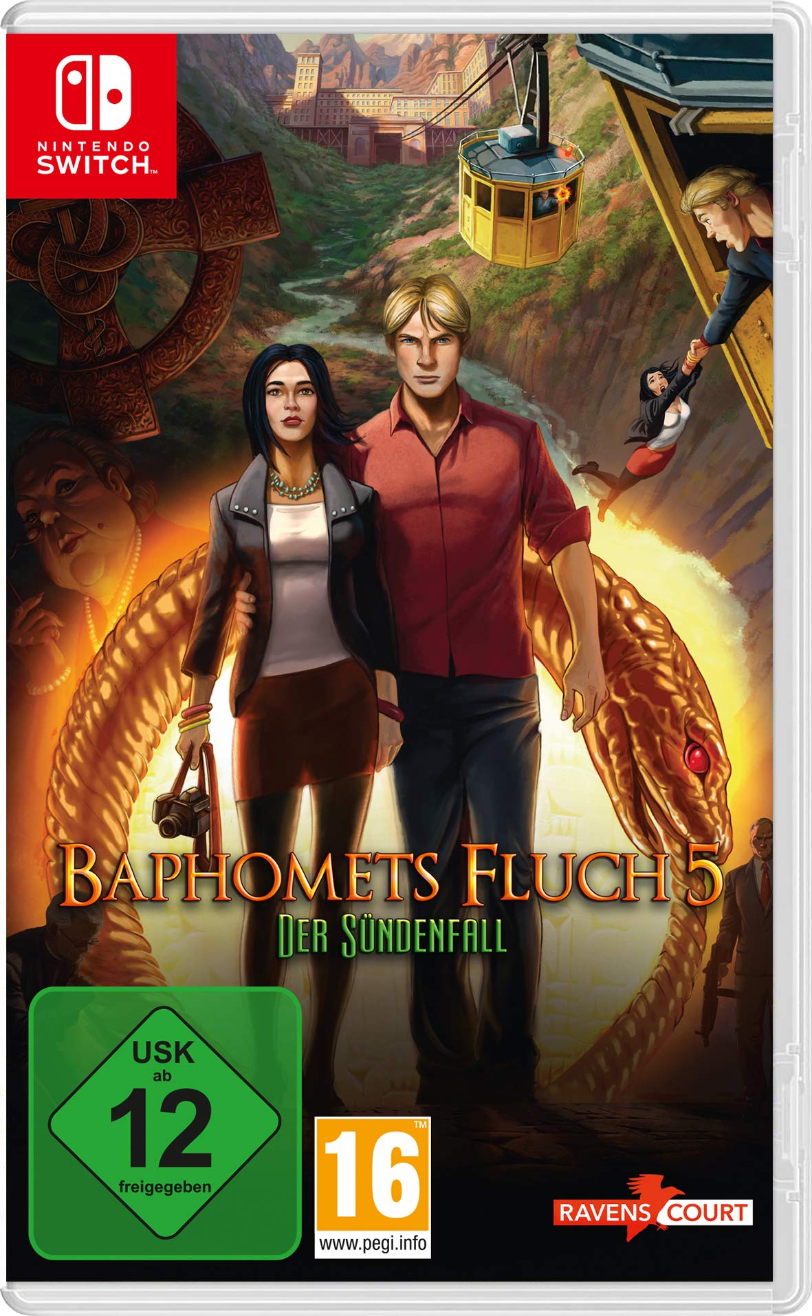 Product Image: Baphomets Fluch 5: Der Sündenfall (Nintendo Switch)