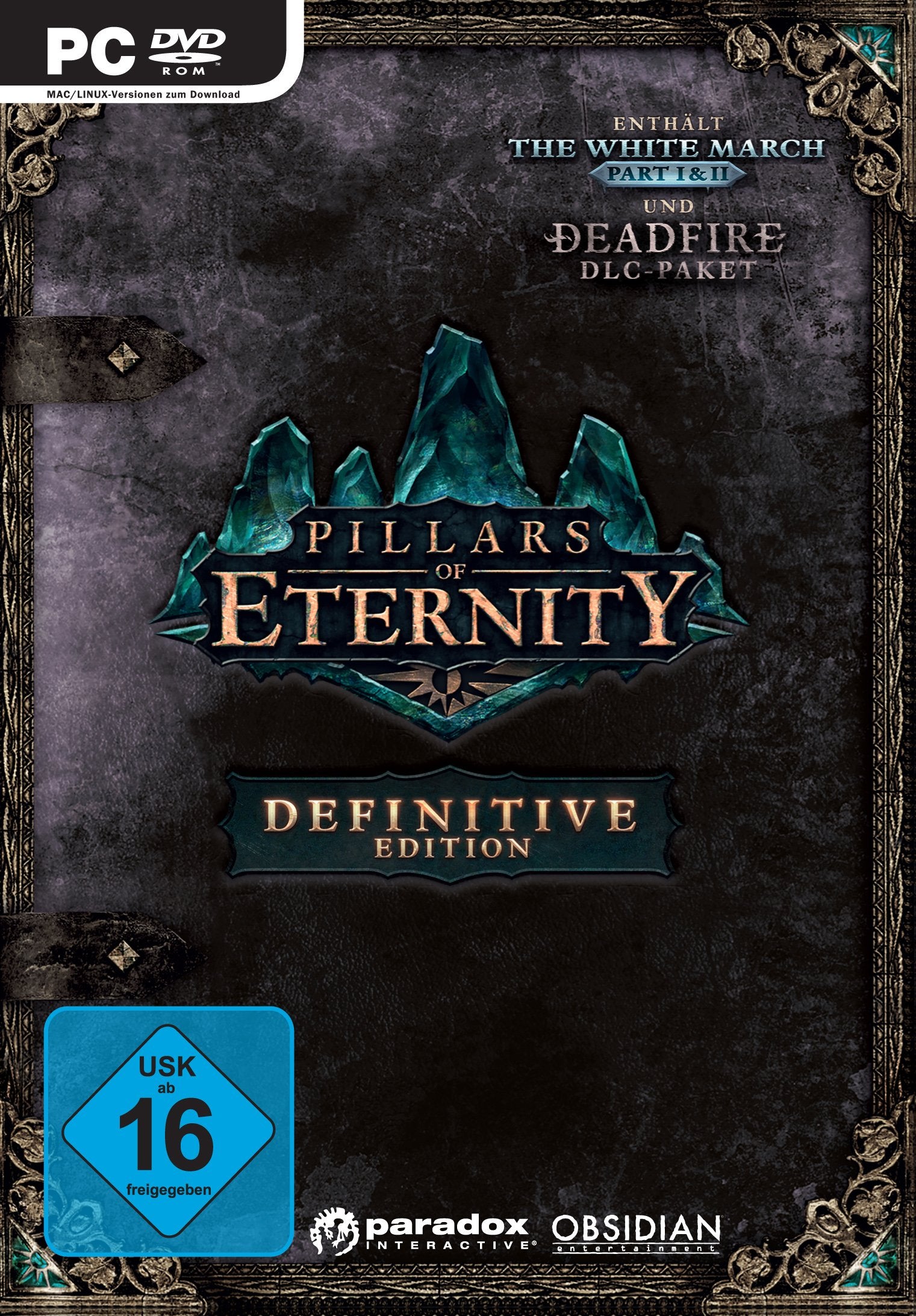 Pillars of Eternity Definitive Edition. Für Windows 8/10 PC