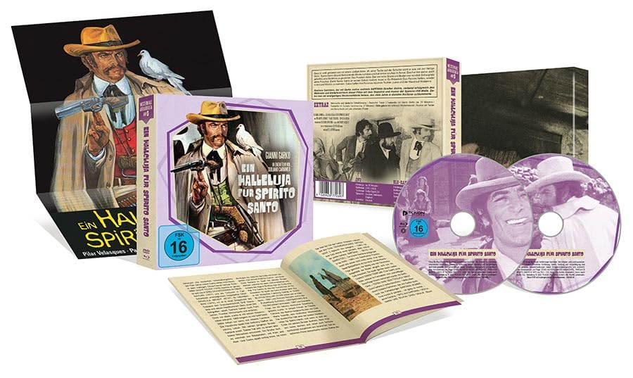 Ein Halleluja für Spirito Santo - Uncut Digipack in Hardcover-Box - (Western All’Arrabbiata 5) DVD - Blu-ray Movies