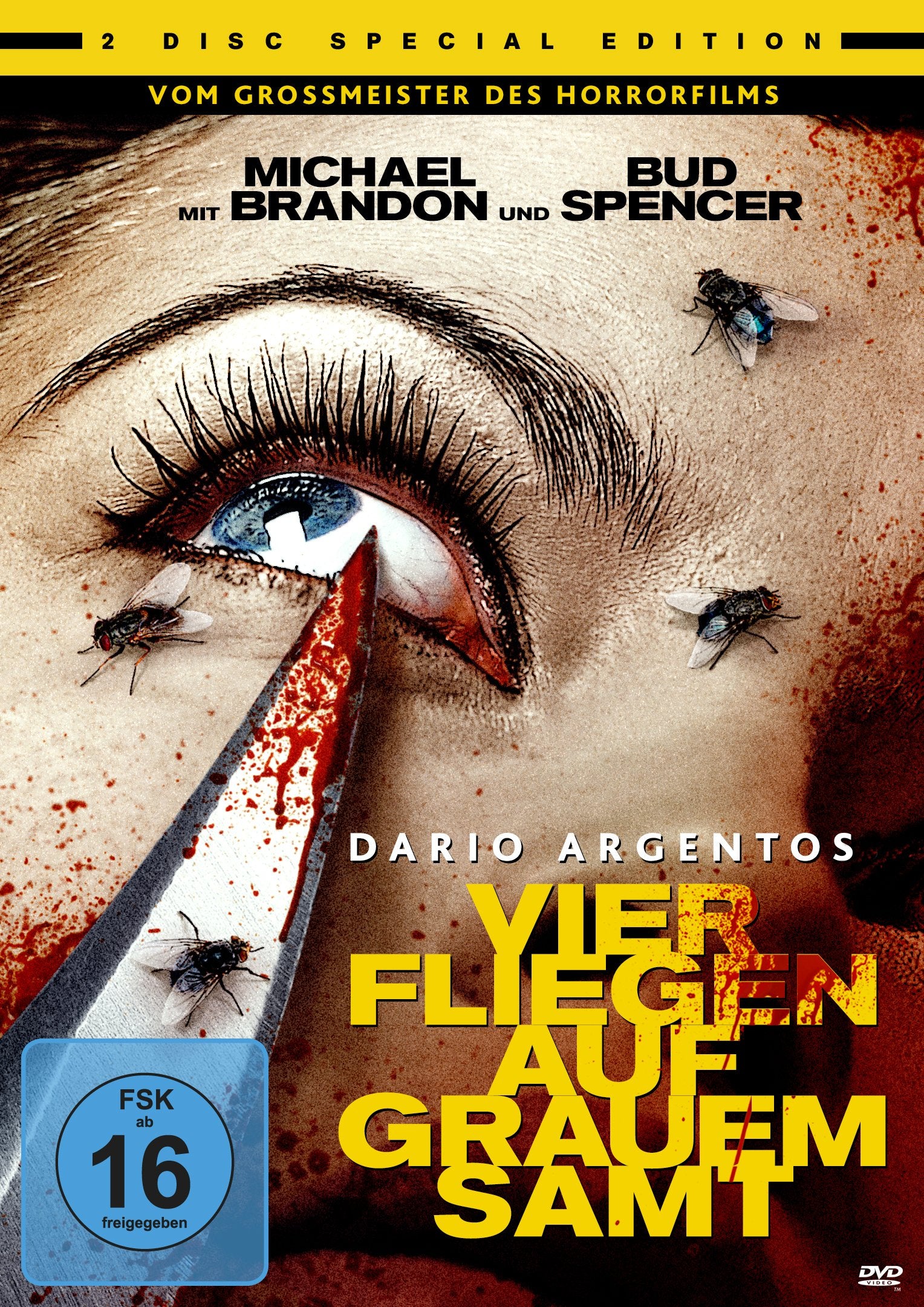 Dario Agentos Vier Fliegen auf grauem Samt - Special Edition (+ Bonus-DVD) Films
