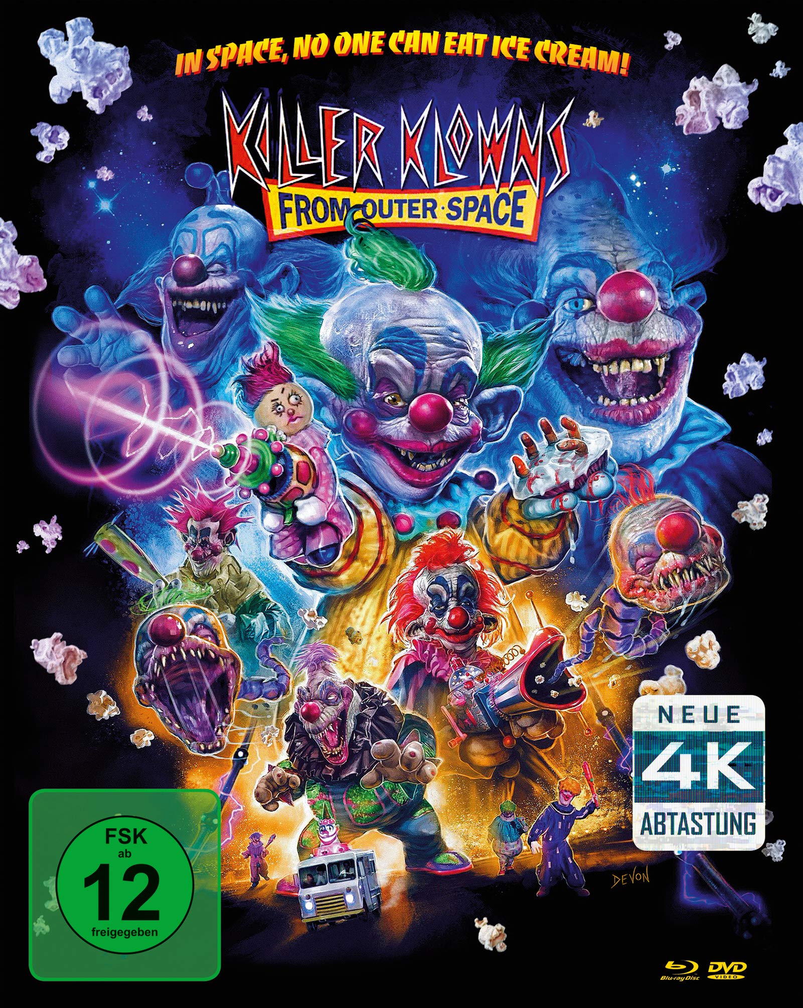 Killer Klowns (Remastered Mediabook, 1 Blu-ray + 1 DVD + 1 Bonus-DVD) Films