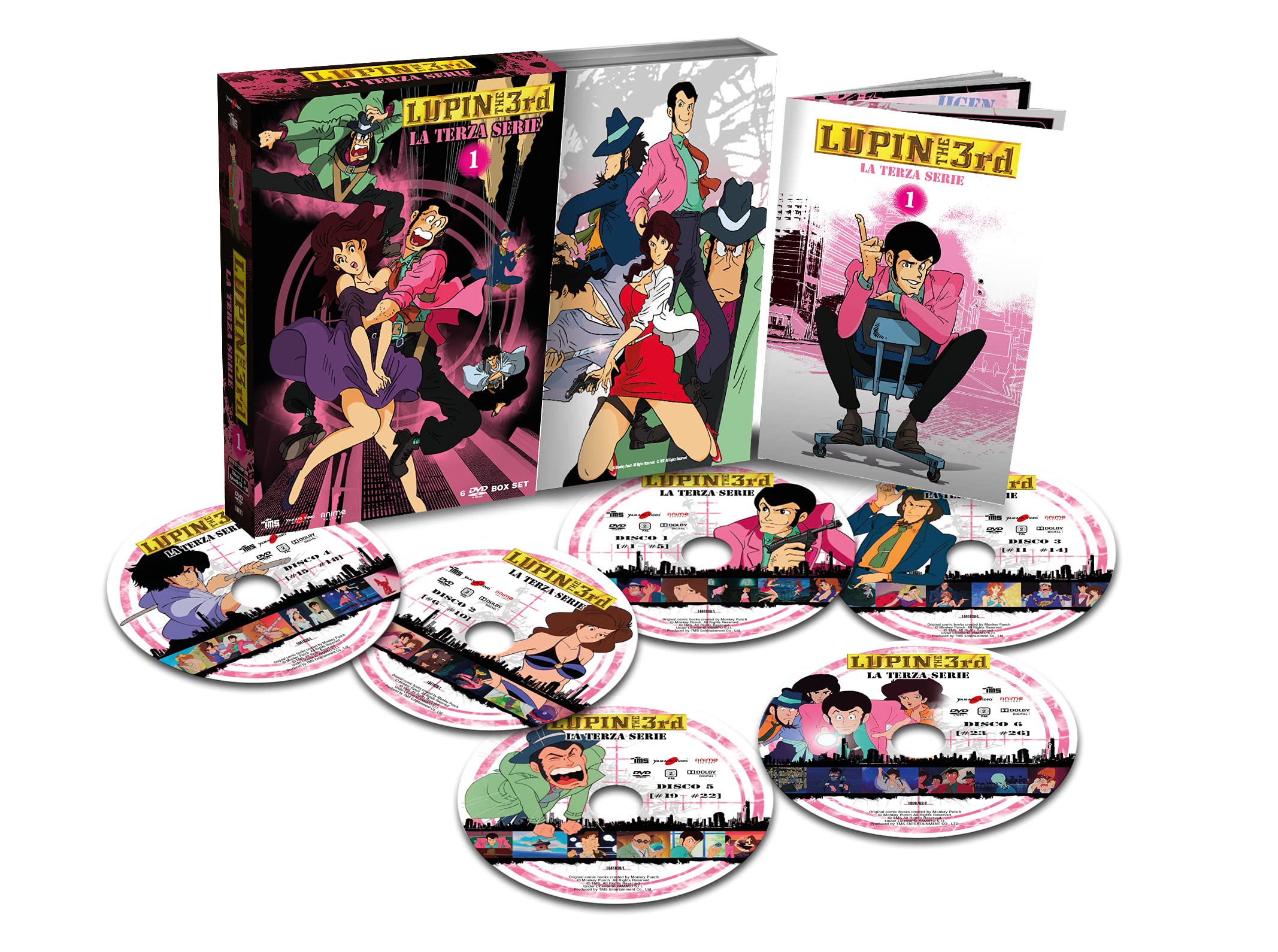 Lupin III - La Terza Serie V. 1 ( Box 6 Dv) Films