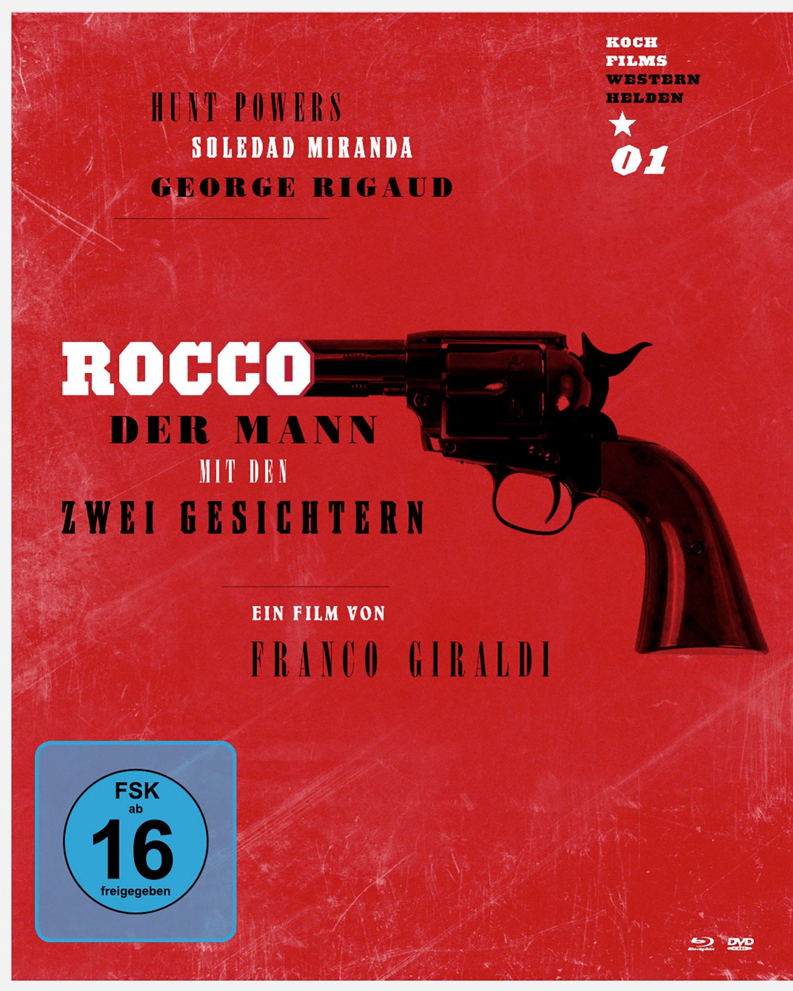 Rocco - Der Mann mit den zwei Gesichtern (Westernhelden #1) (1 BR + 1 DVD) Films