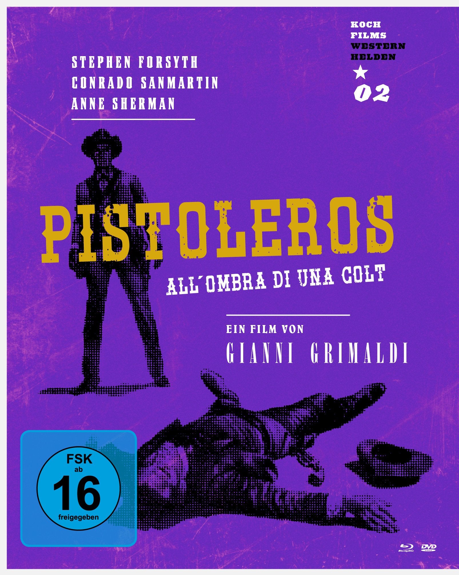 Pistoleros (Westernhelden 02). Blu-ray und DVD Films