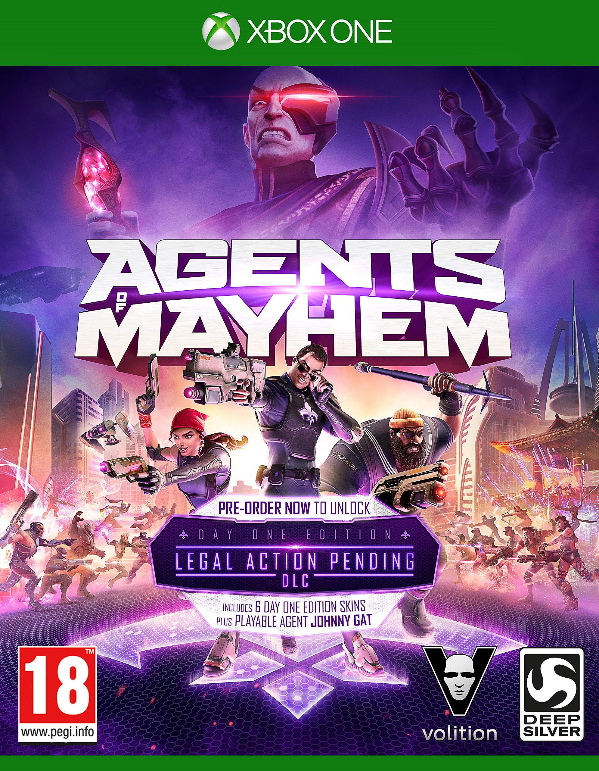 Agents of Mayhem Day One Edition : Xbox One game