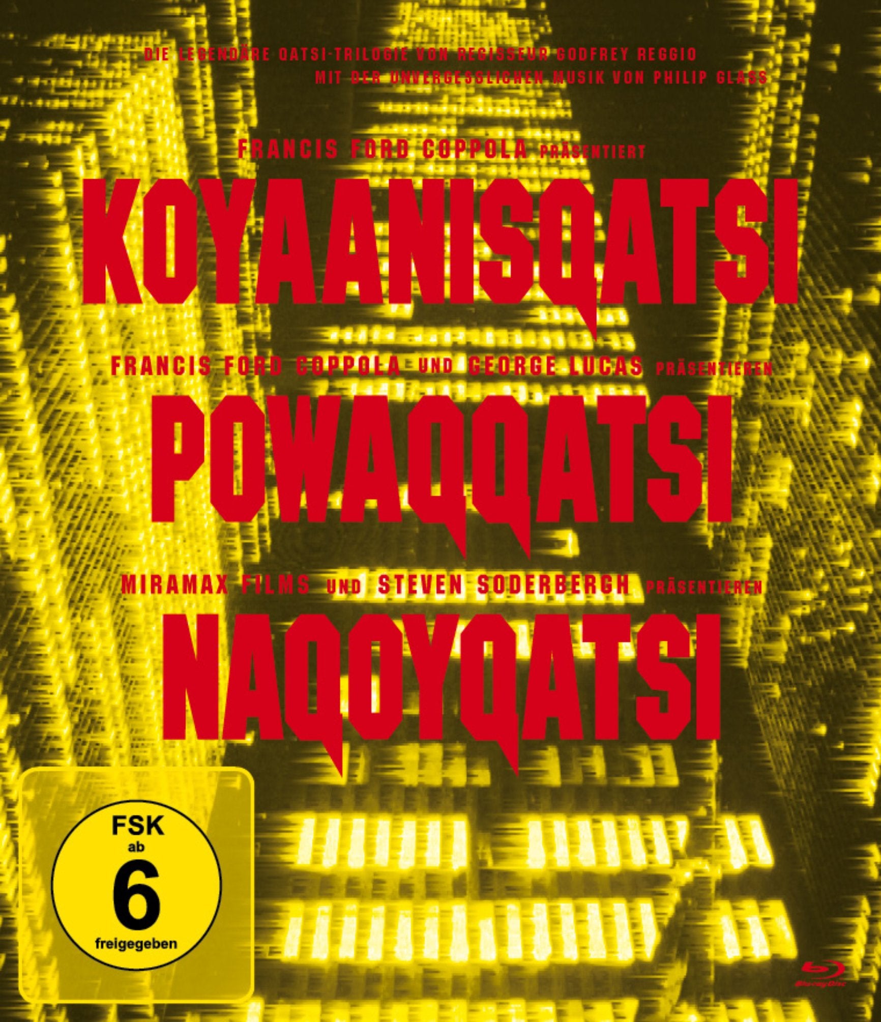Die Qatsi Trilogie - Koyanisqatsi, Powaqqatsi, Nagoyqatsi - Remastered Edition dvd