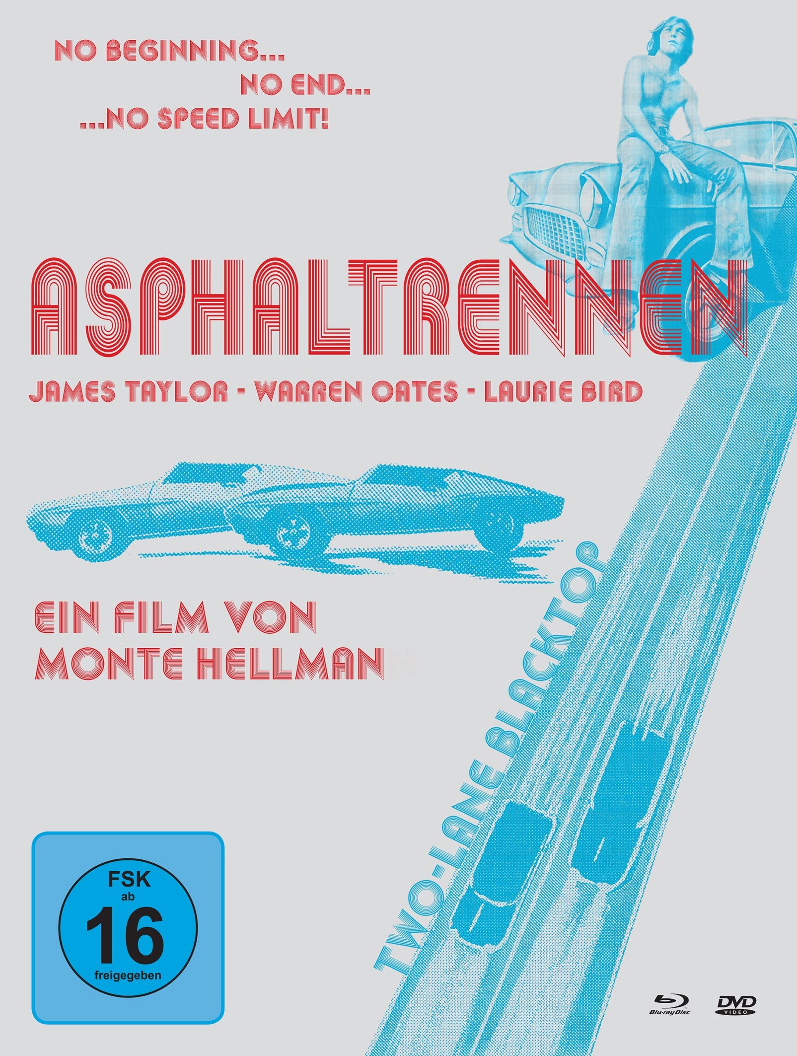 Asphaltrennen - Two-Lane Blacktop (Mediabook, Blu-ray, 2 DVDs) Films