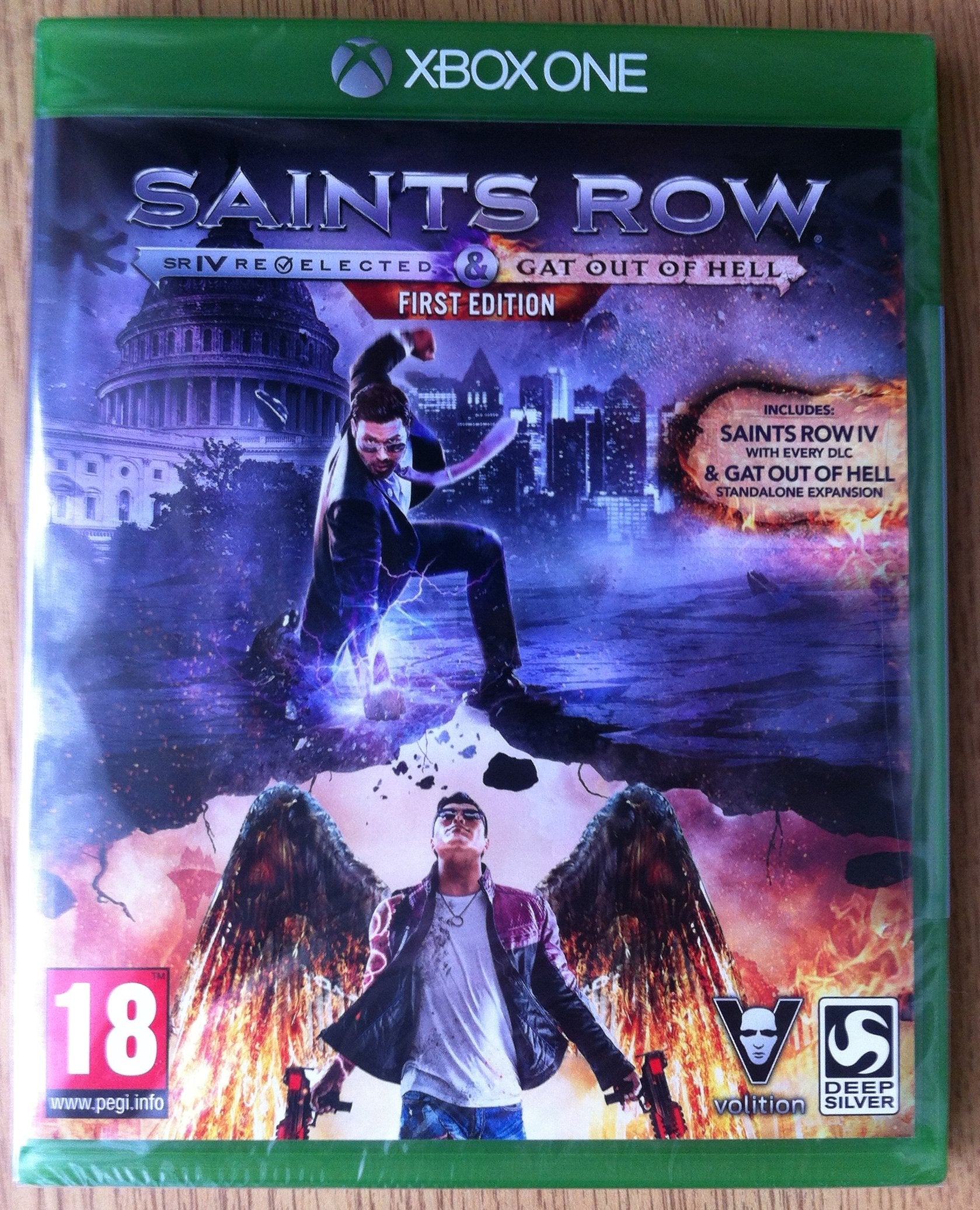 EU Import Saints Row IV Re-elected & Saints Row: Gat Out of Hell Xbox One Xbox One