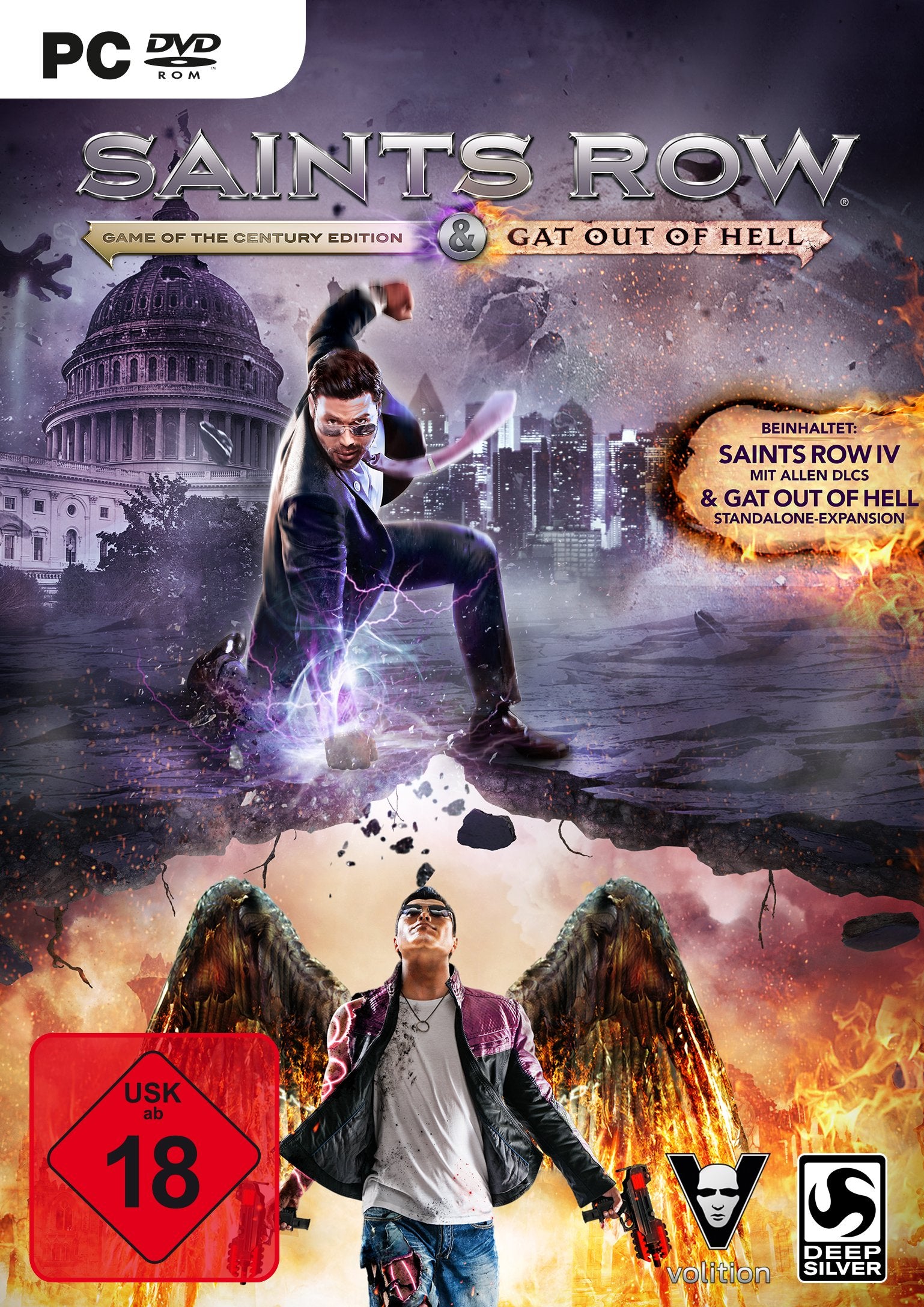 Saints Row IV Game of the Century Edition + Gat Out of Hell PC