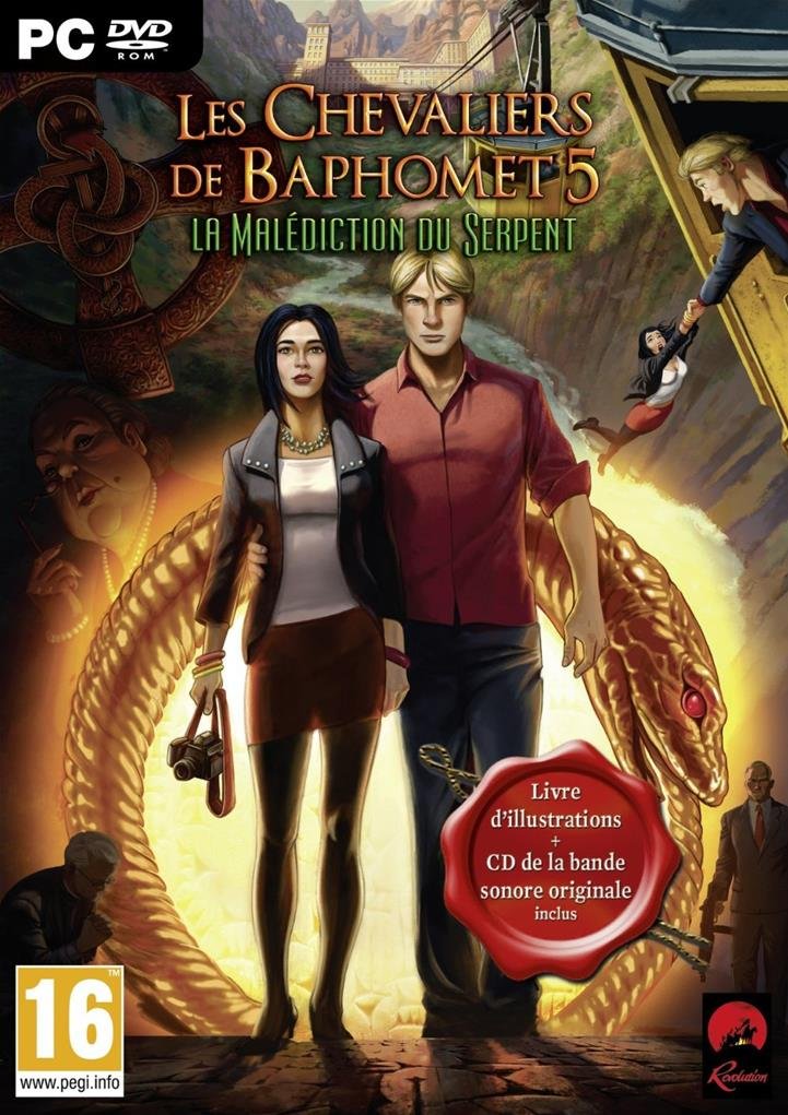 Les chevaliers de Baphomet 5 - la malédiction du serpent game