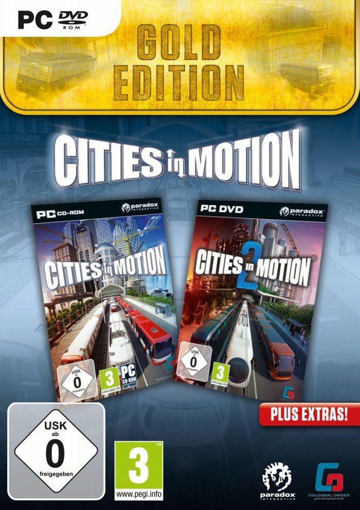 Cities in Motion 1 + 2 Gold - PC