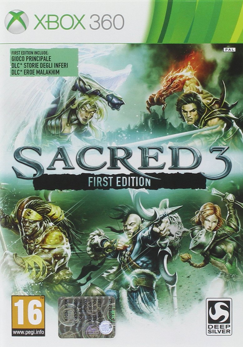 Publisher Minori Sw X360 1003925 Sacred 3-First Edition game