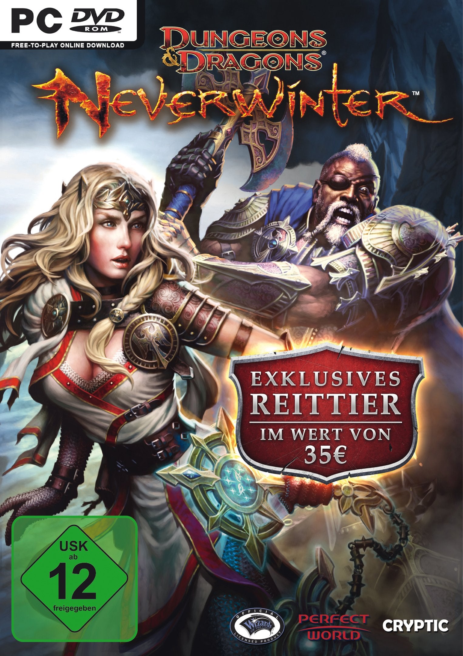 Dungeons & Dragons: Neverwinter, 1 DVD-ROM PC