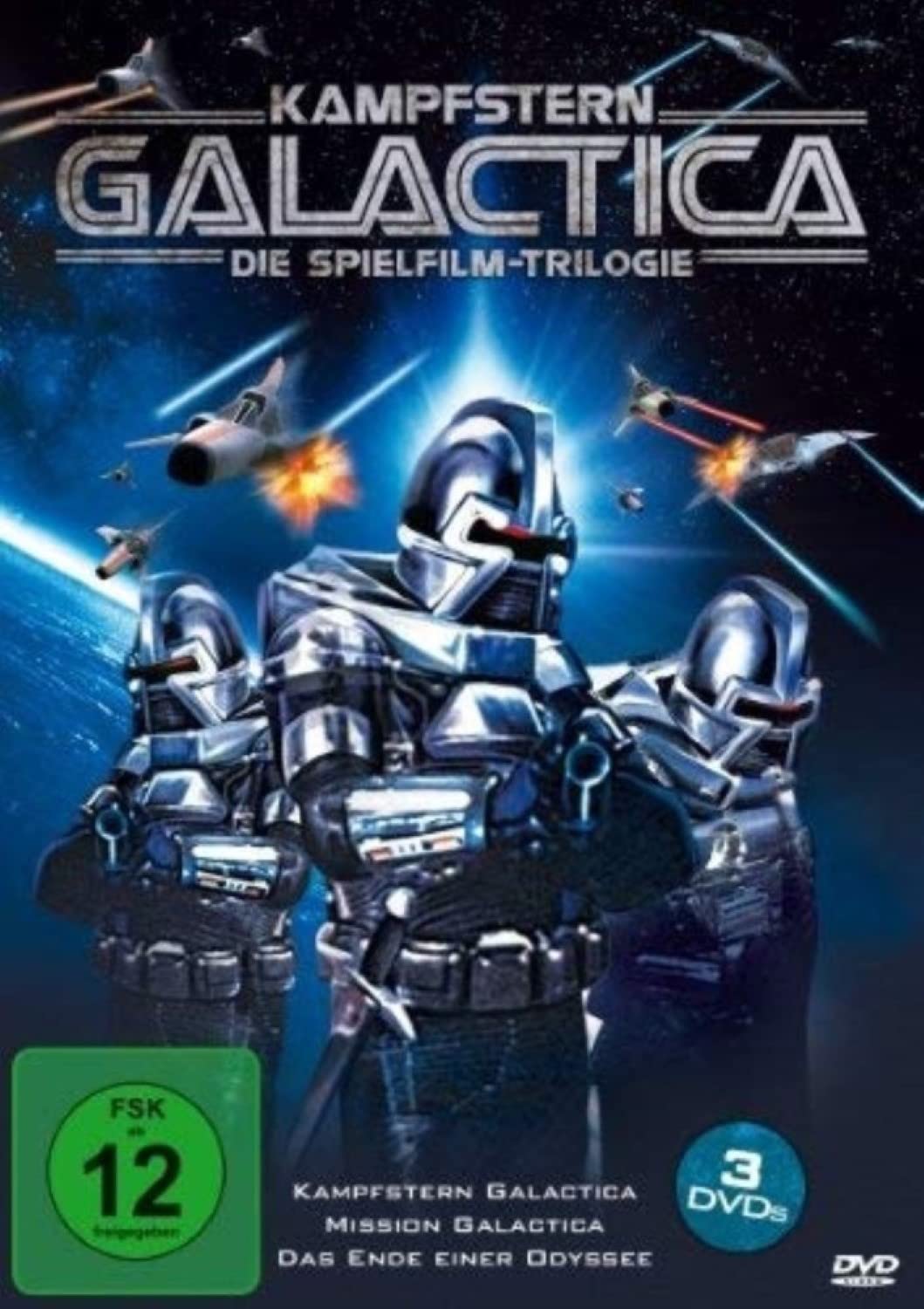 Kampfstern Galactica - Die Spielfilm-Trilogie Films