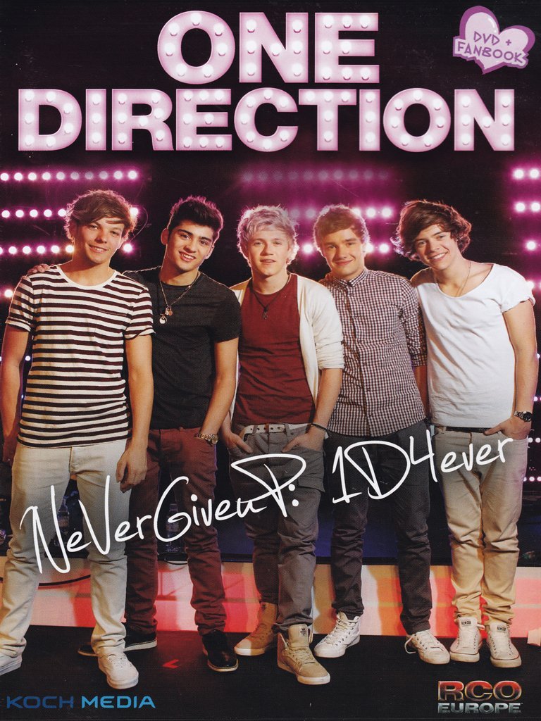 One Direction - NeVerGiveuP: 1D4ever (+booklet) Films