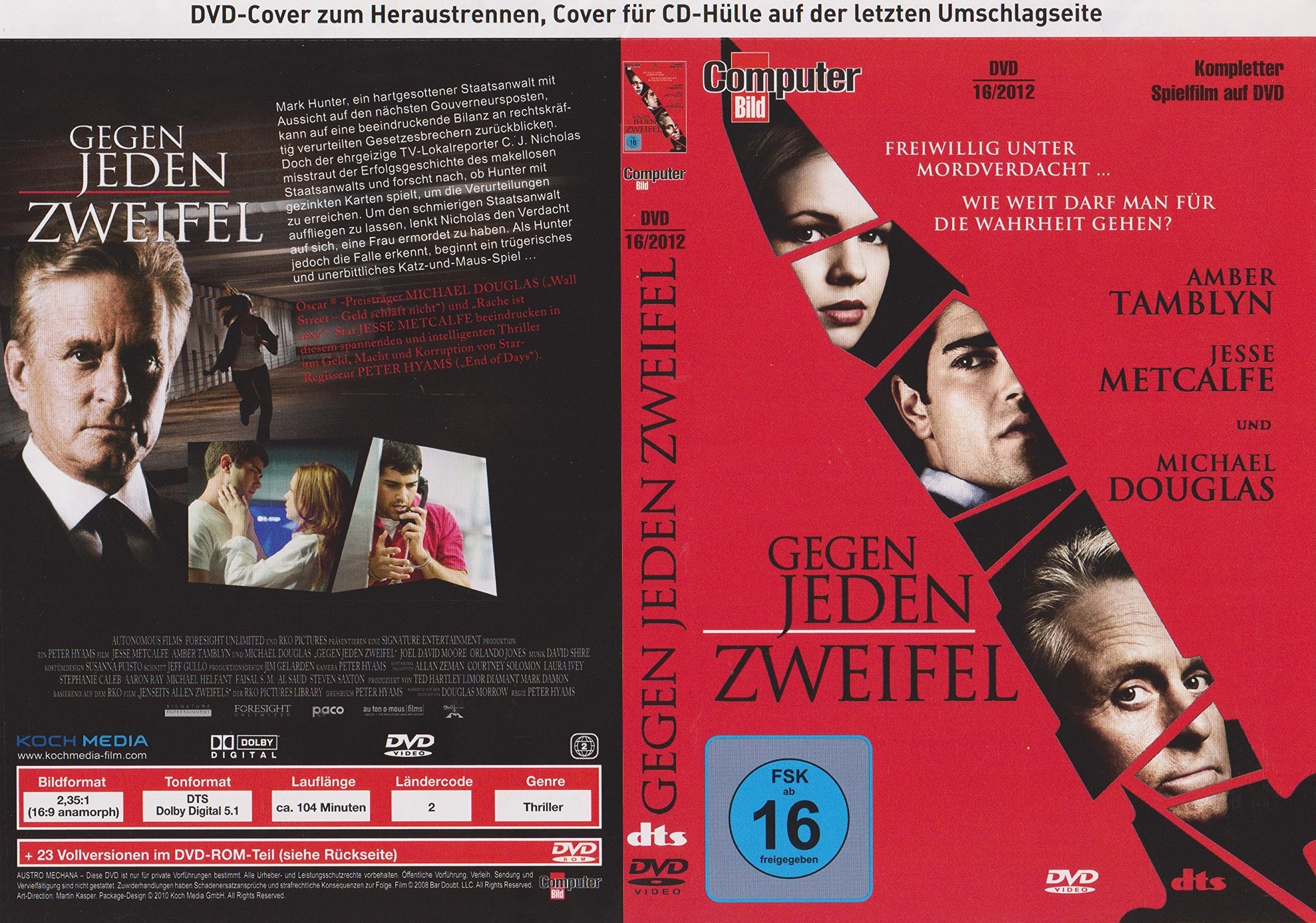 Gegen jeden Zweifel Films