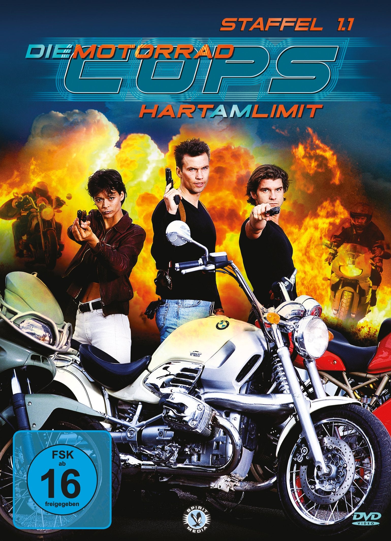 Die Motorrad-Cops - Hart am Limit, Staffel 1.1 (3 DVDs) Box sets