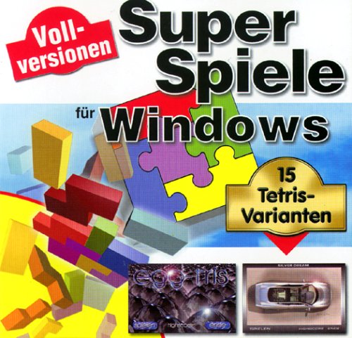 Die besten Spiele für Windows. 15 Tetris Varianten. CD- ROM für Windows 95/98 PC