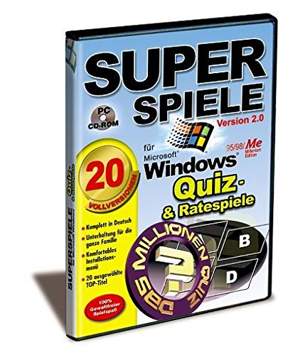 Superspiele 2 - Quiz- & Ratespiele PC