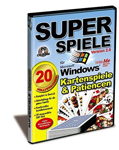 Superspiele 2 - Kartenspiele & Patiencen PC