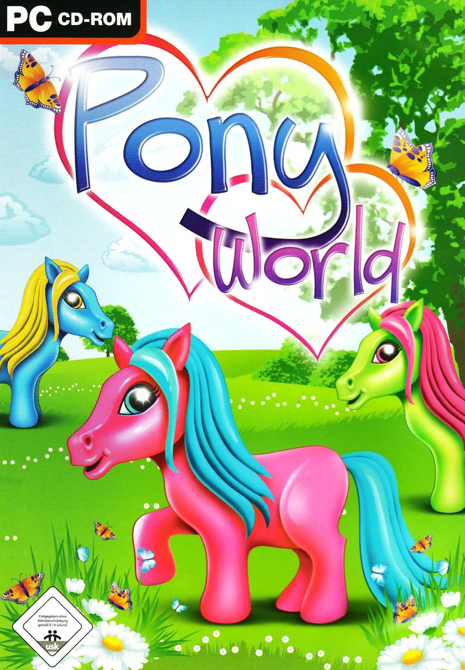 Pony World, 1 CD-ROM: Für Windows XP, Vista PC