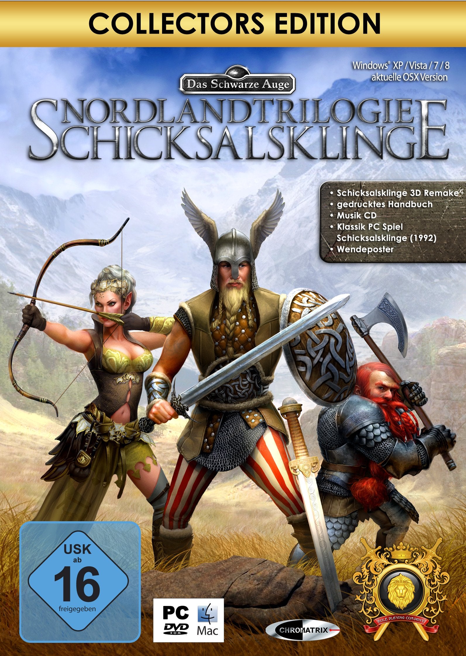 Das Schwarze Auge: Schicksalsklinge - Collectors Edition PC