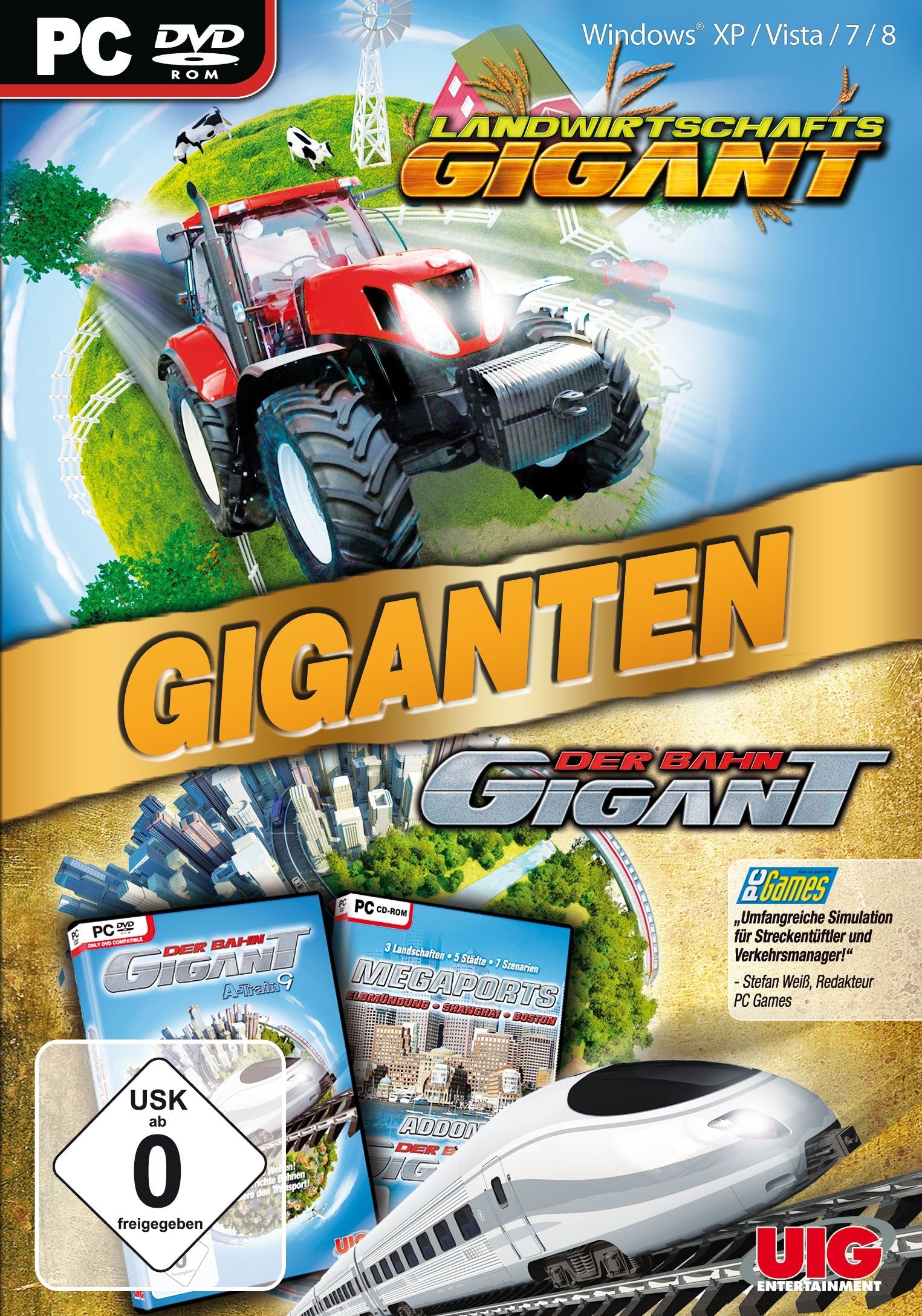 Giganten Pack - Landwirtschafts Gigant & Bahn Gigant - PC