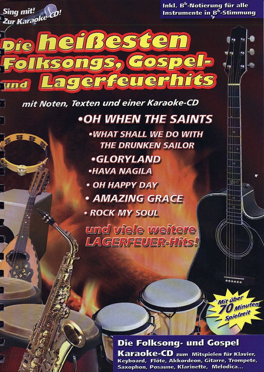 Folksongs, Gospel- und Lagerfeuerhits Sheet Music