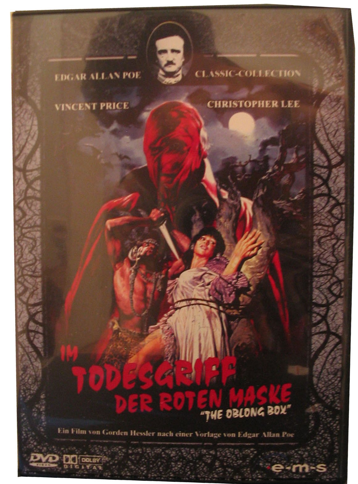 Im Todesgriff der roten Maske (The Oblong Box) dvd