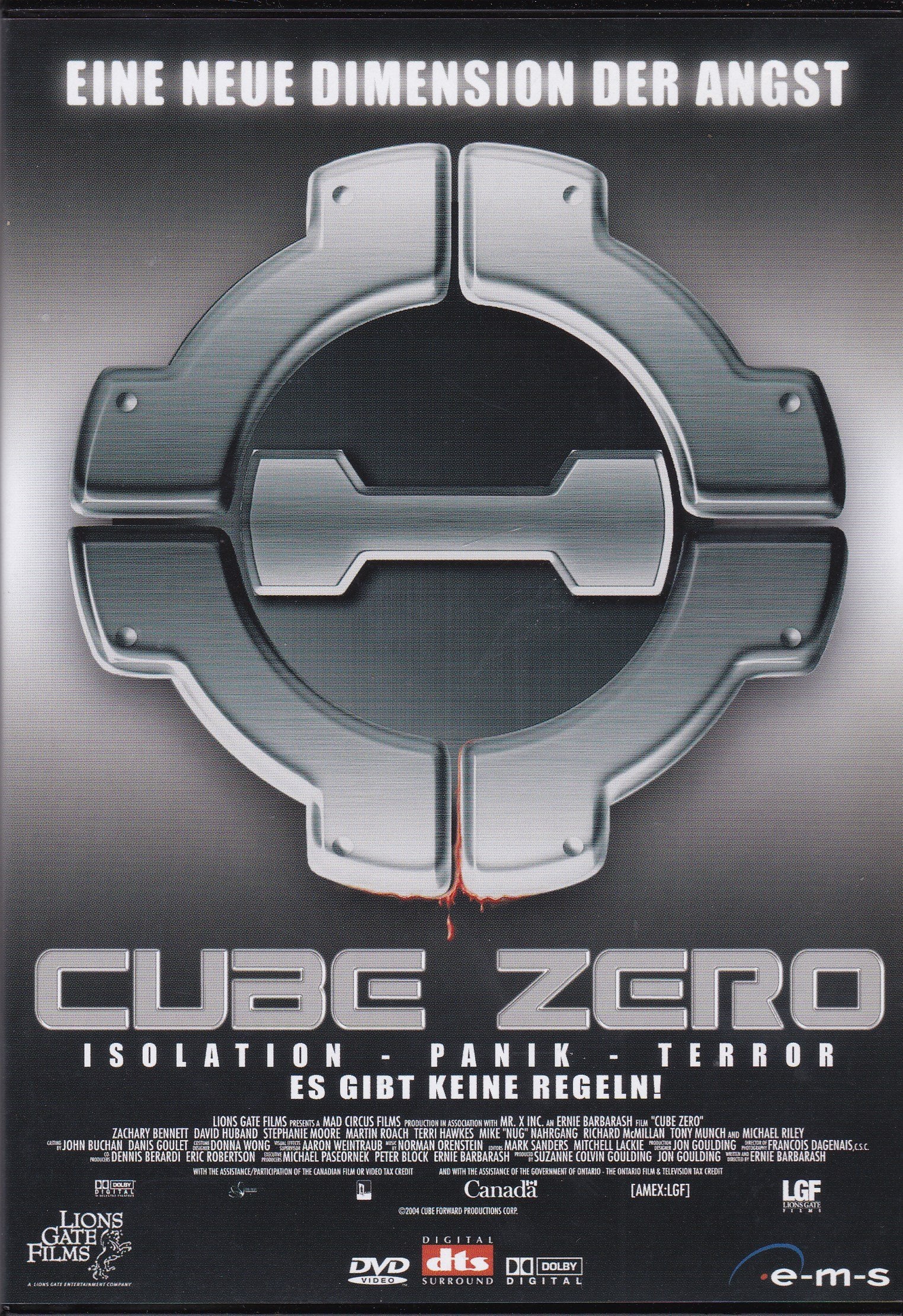 Cube Zero uncut Music