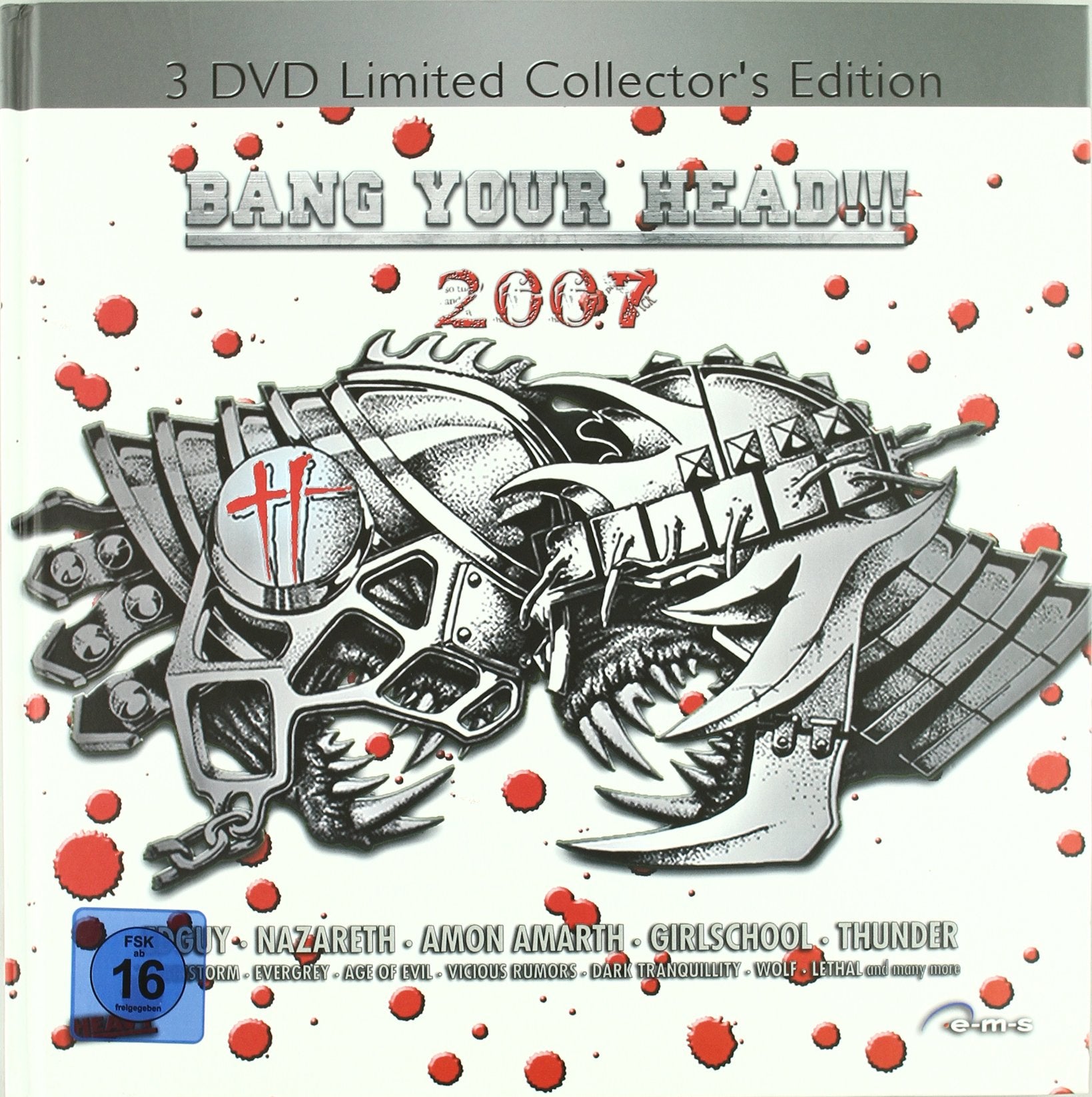 Various Artists - Bang Your Head!!! 2007 (Limited Collector's Edition, 3 DVDs) Films