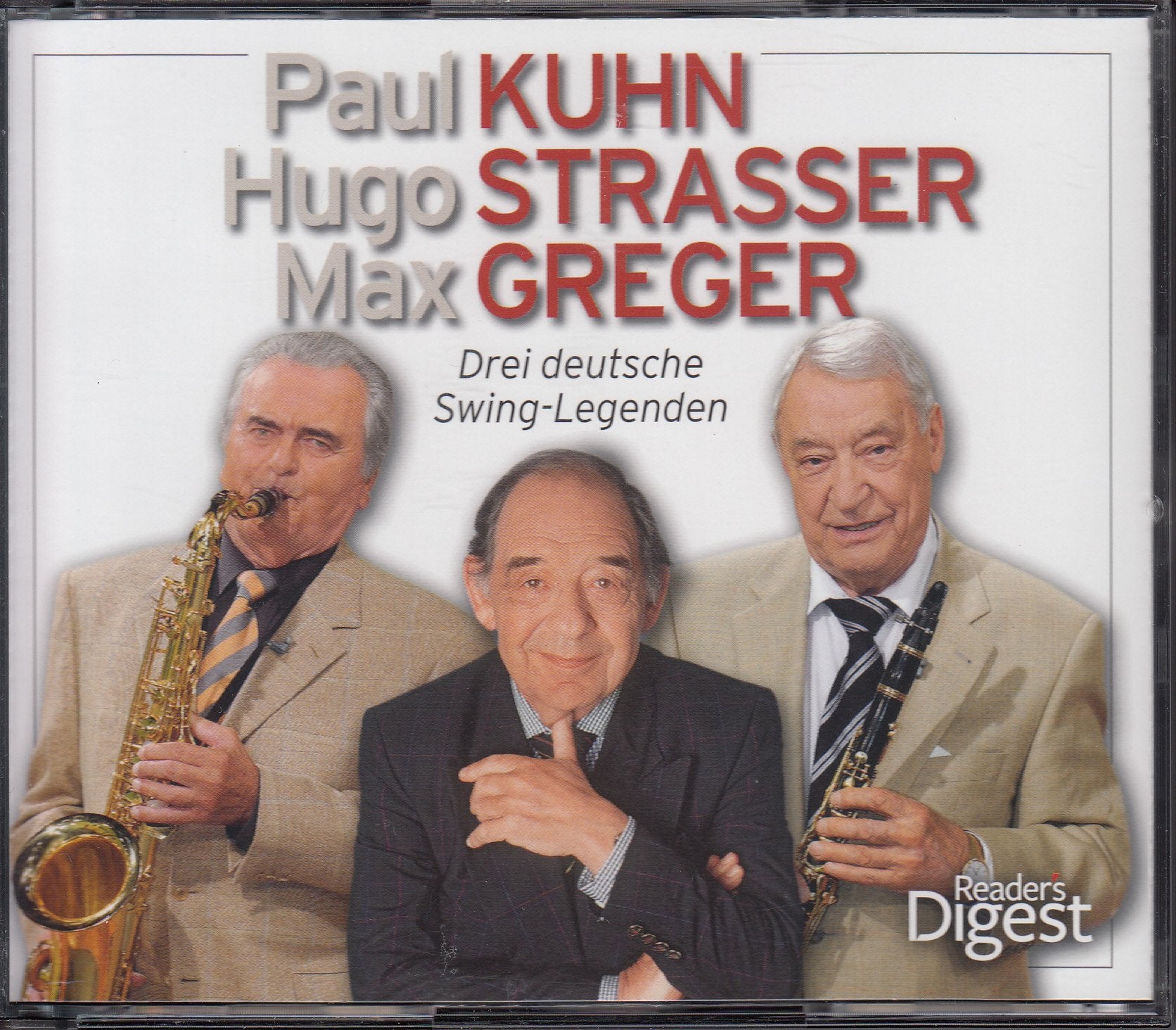 Drei deutsche Swing-Legenden: Paul Kuhn - Hugo Strasser - Max Greger (4-CD-Box) Music