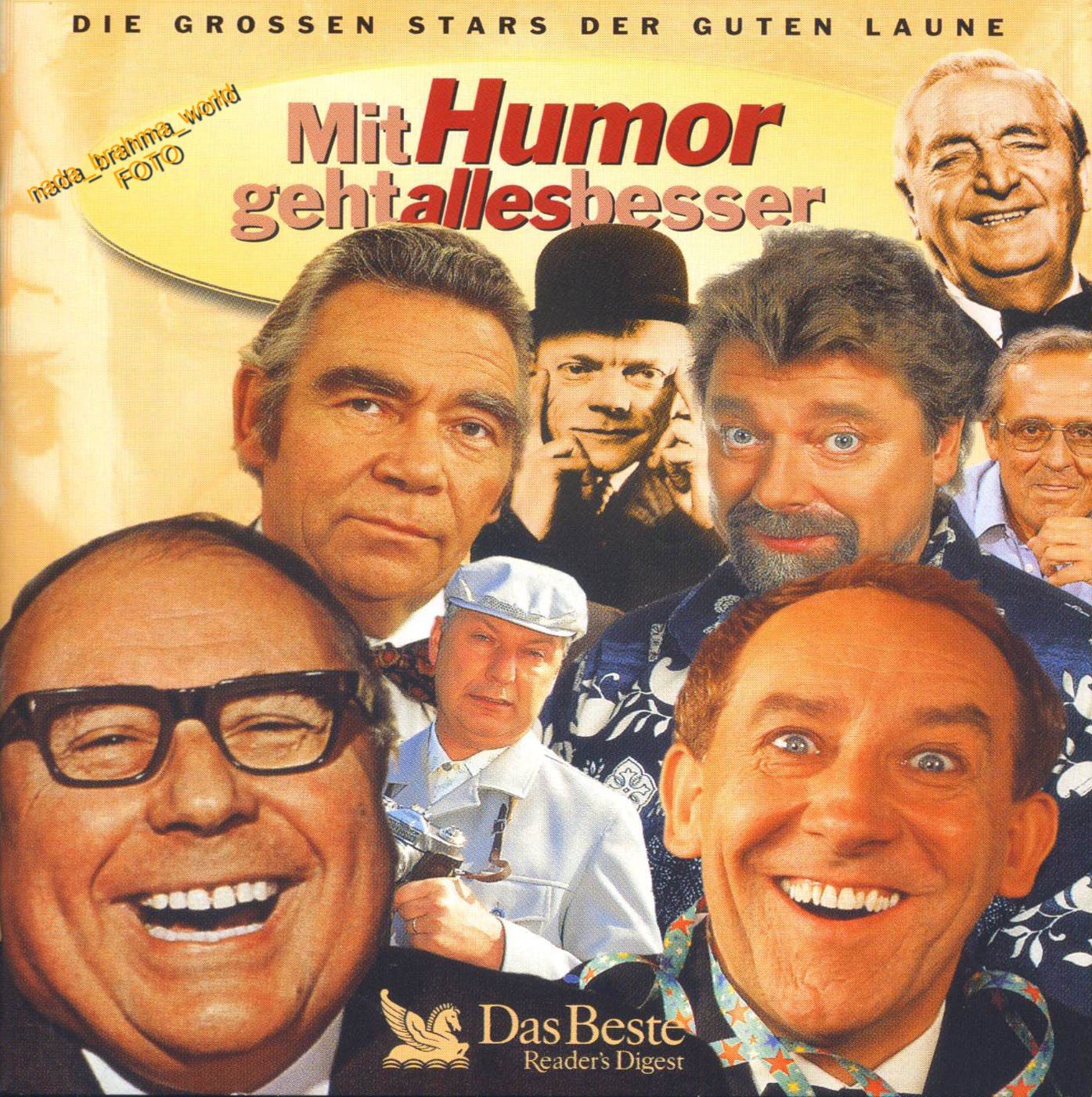 Mit Humor geht alles besser. Die grossen Stars der guten Laune. 5 CD Box Music