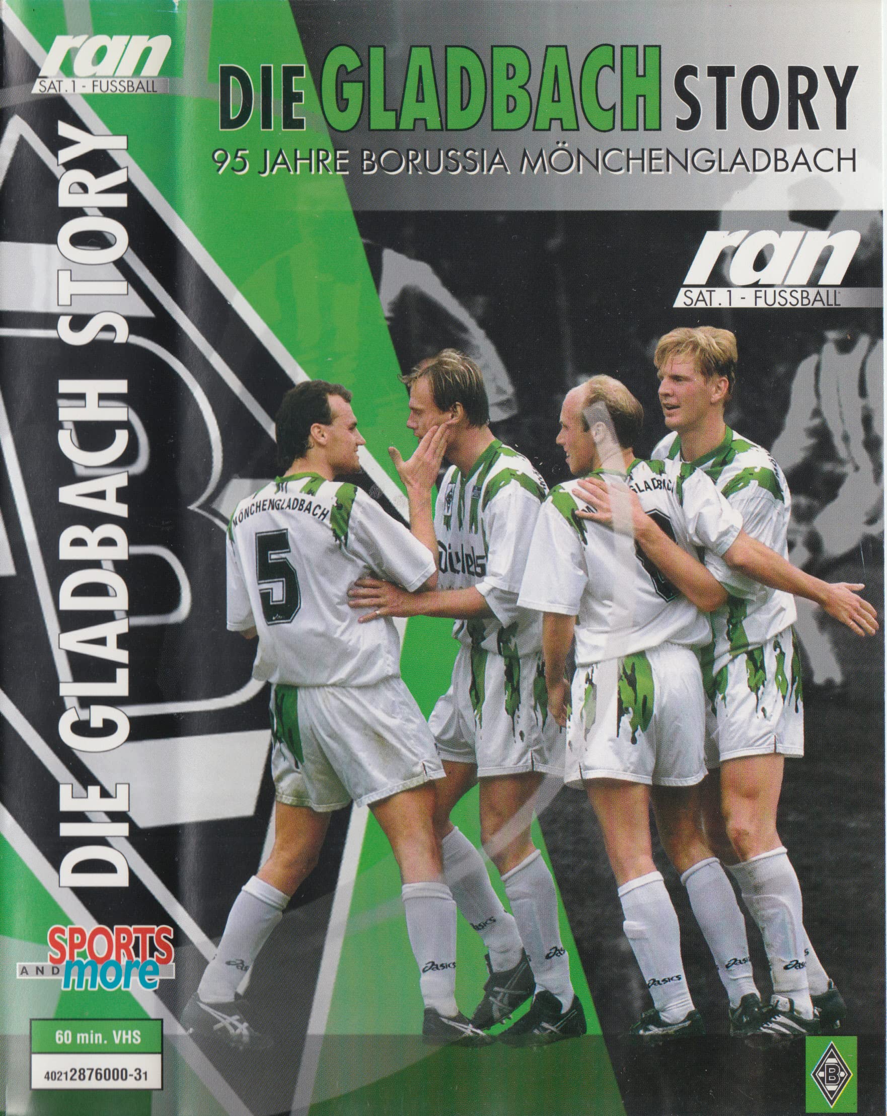 Die Gladbach Story - 95 Jahre Borussia Mönchengl dvd