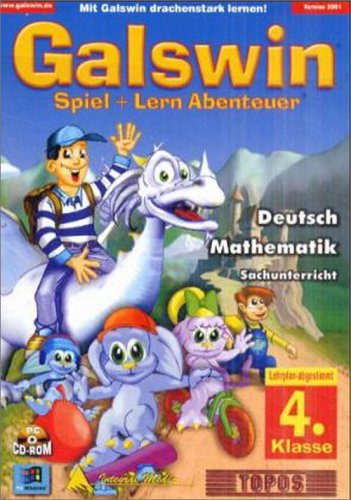 Galswin 2001 4. Klasse Deutsch, Mathematik, Sachunterricht, 1 CD-ROM in Kst.-Box Books