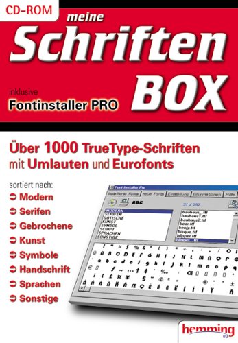 Meine Schriftenbox (Inklusive Fontinstaller PRO) Other software
