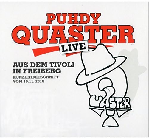 Puhdy Quaster live aus dem Tivoli in Freiberg. 2CD + DVD: Quaster Puhdys Konzertmitschnitt vom 18.11.16 Film, Art & Culture