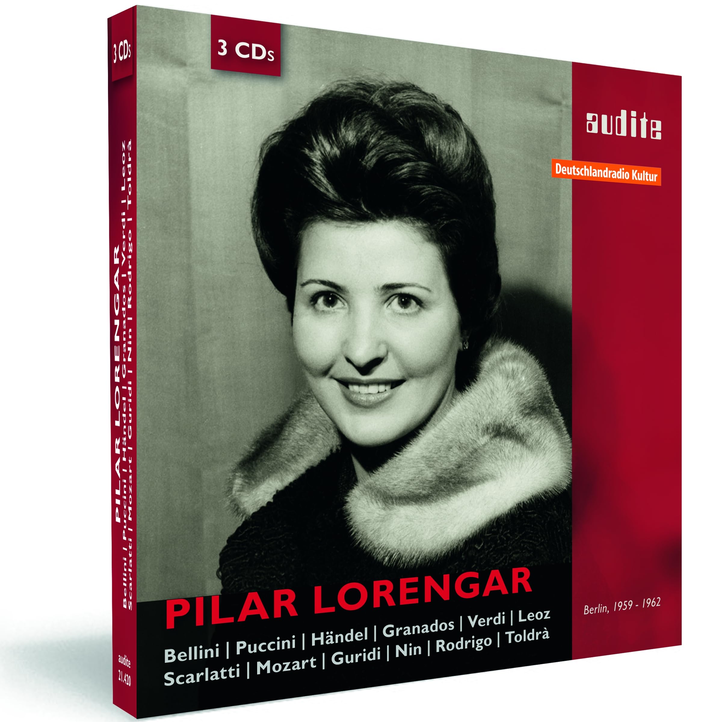 Pilar Lorengar : Portrait. cd