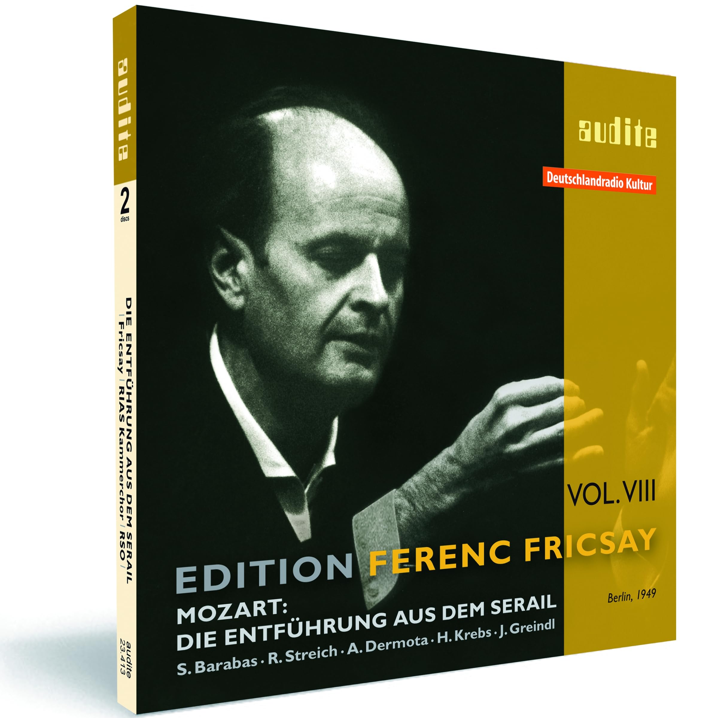 Ed.F.Fricsay Vol.8-die Entführung aus dem Serail Classical