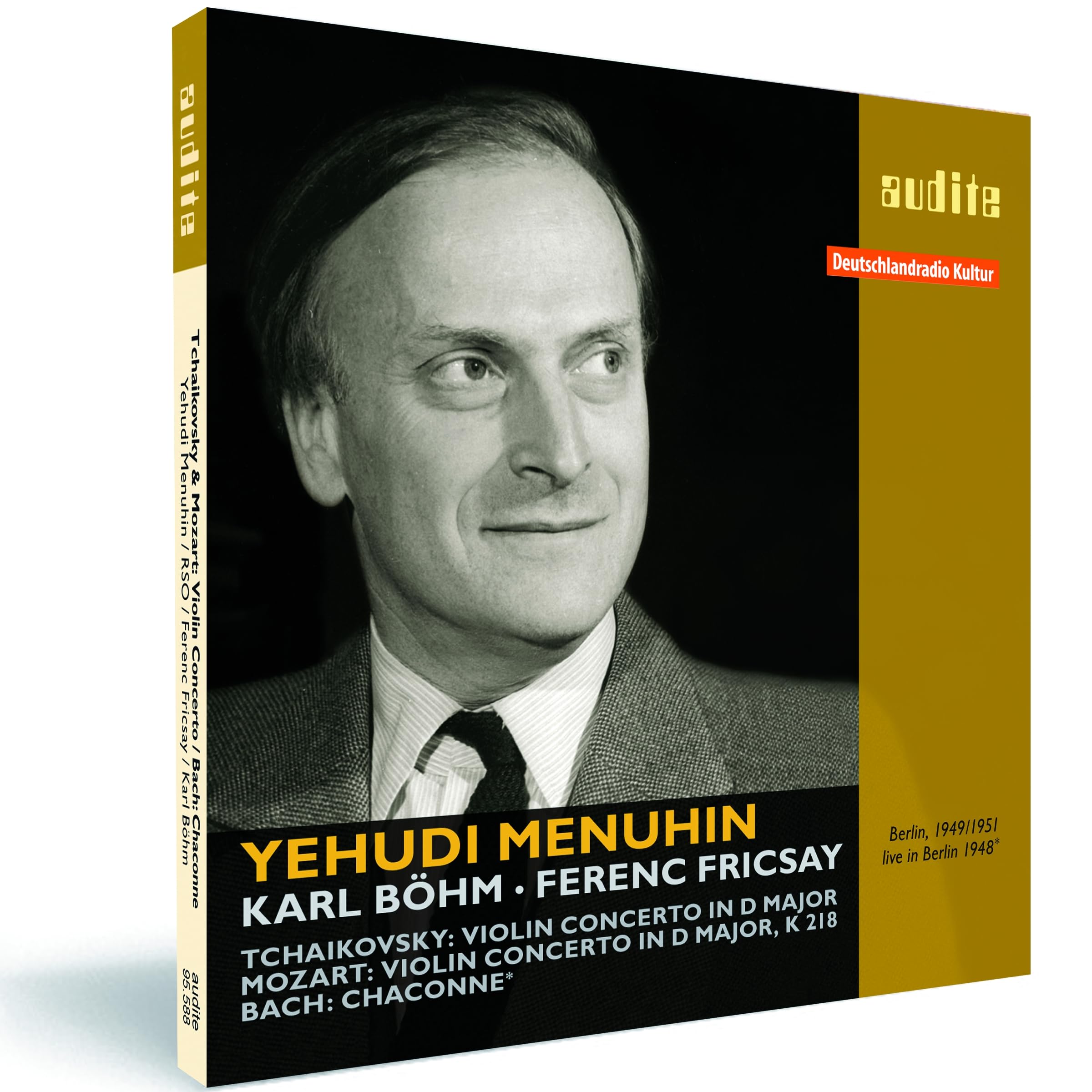 Menuhin/Böhm/Fricsay-Live In Berlin cd