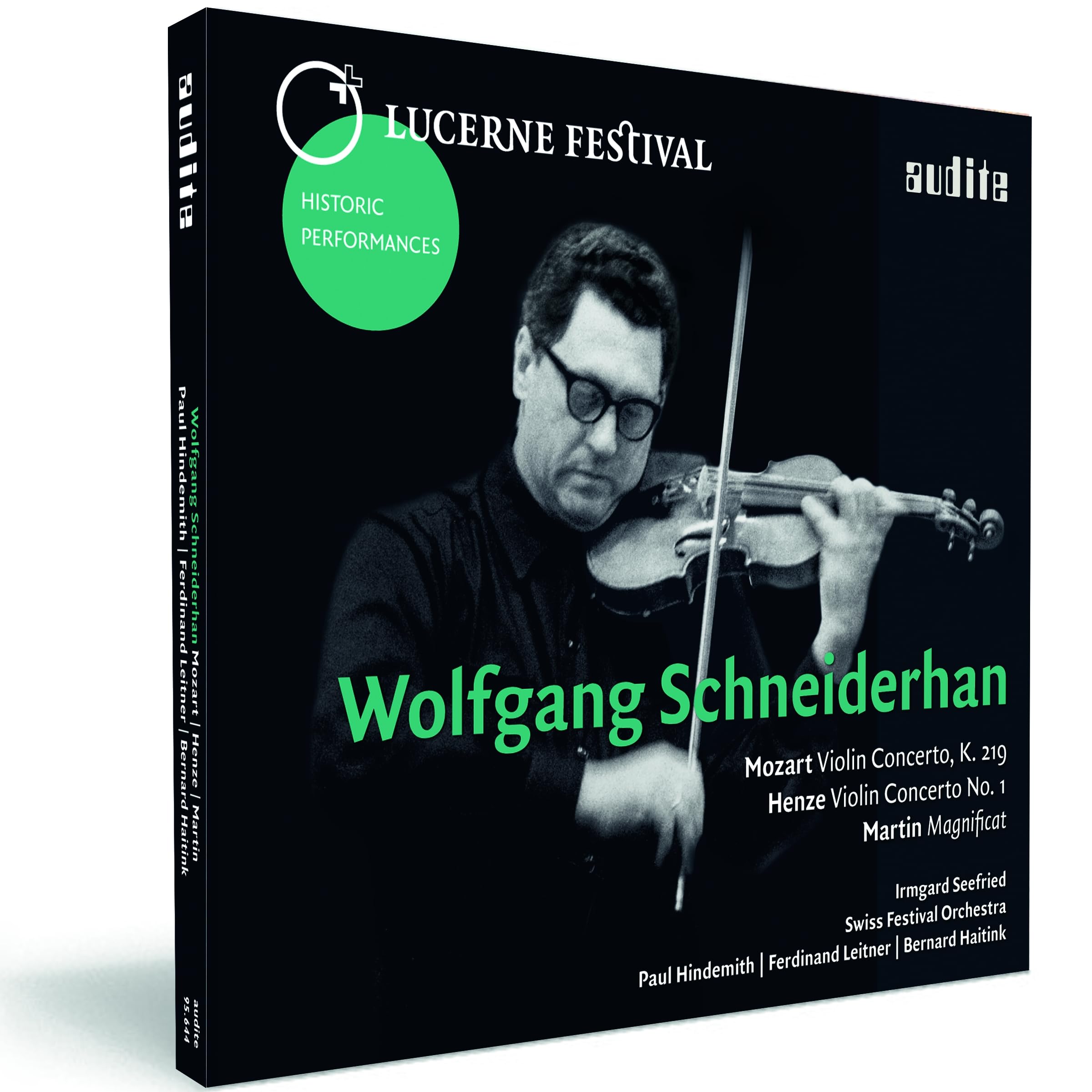 Wolfgang Schneiderhan plays Mozart, Henze & Martin Classical