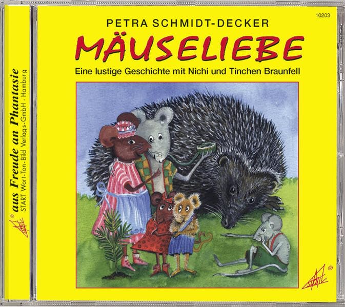 Mäuseliebe: Eine lustige Geschichte mit Nichi und Tinchen Braunfell. Für Kinder ab 3 Jahren Children's books