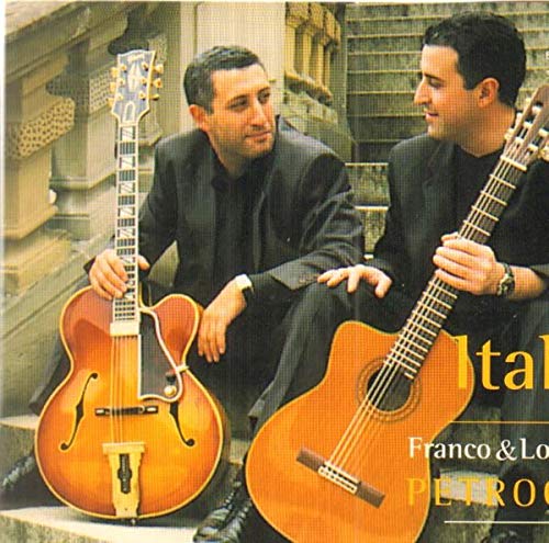 Franco & Lorenzo Petrocca, Italy, 1 Audio-CD: Zwei Gitarren (Franco u. Lorenzo) u. Percussion (Dalma Lima). 46 Min. Books