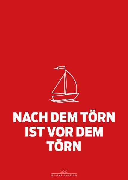 Maritimes Notizbuch (rot) - Spruch: Nach dem Törn ist vor dem Törn Leisure & Fun