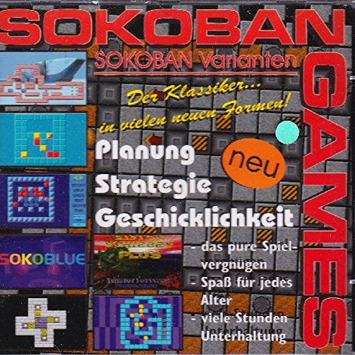 CD-Rom Sokoban Games - Varianten - Planung, Strategie, Geschicklichkeit Other software