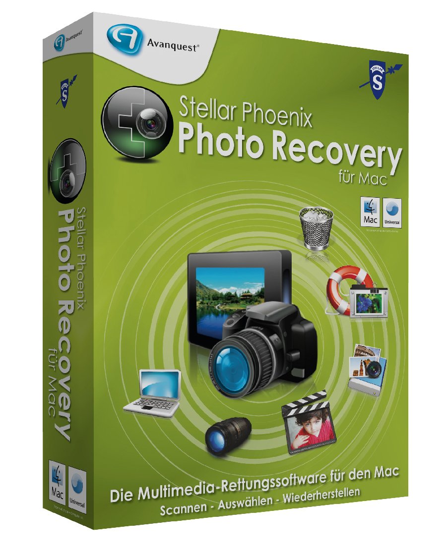Stellar Phoenix Photo Recovery für Mac (Mini-Box) Web & Graphic Design