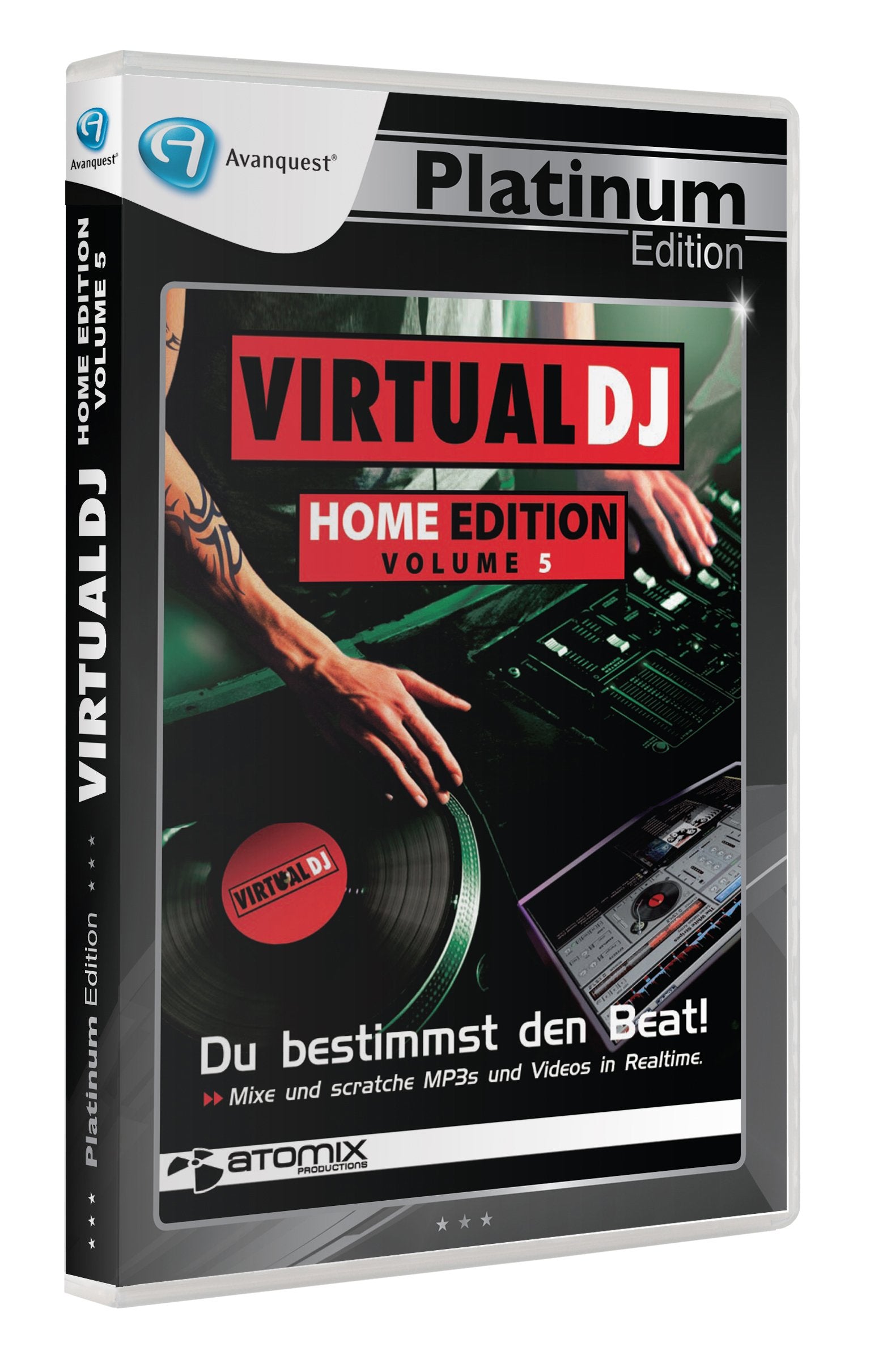 Product Image: Virtual DJ 5 Home Edition - Avanquest Platinum Edition