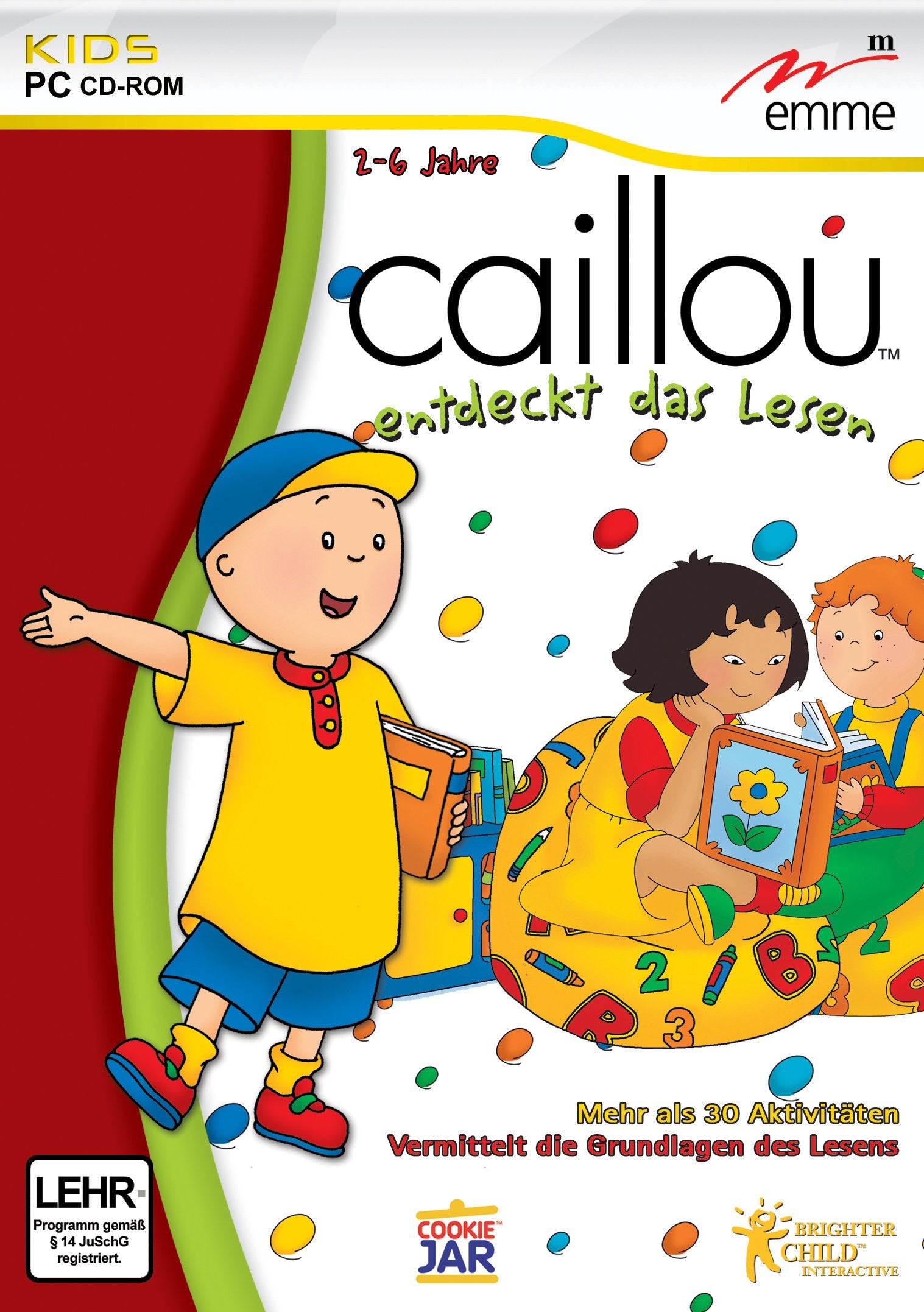 Caillou entdeckt das lesen Hobbies & Leisure